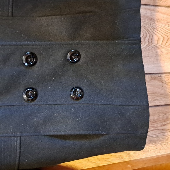 Apt. 9 Women's Elegant Black Peacoat Size XL  NWT - Picture 4 of 6